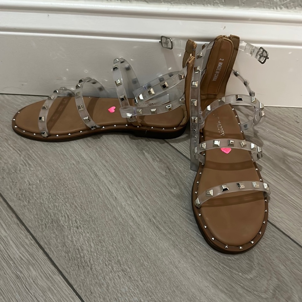 Youth Girls Never Worn, Steve Madden sandals. Size 2.